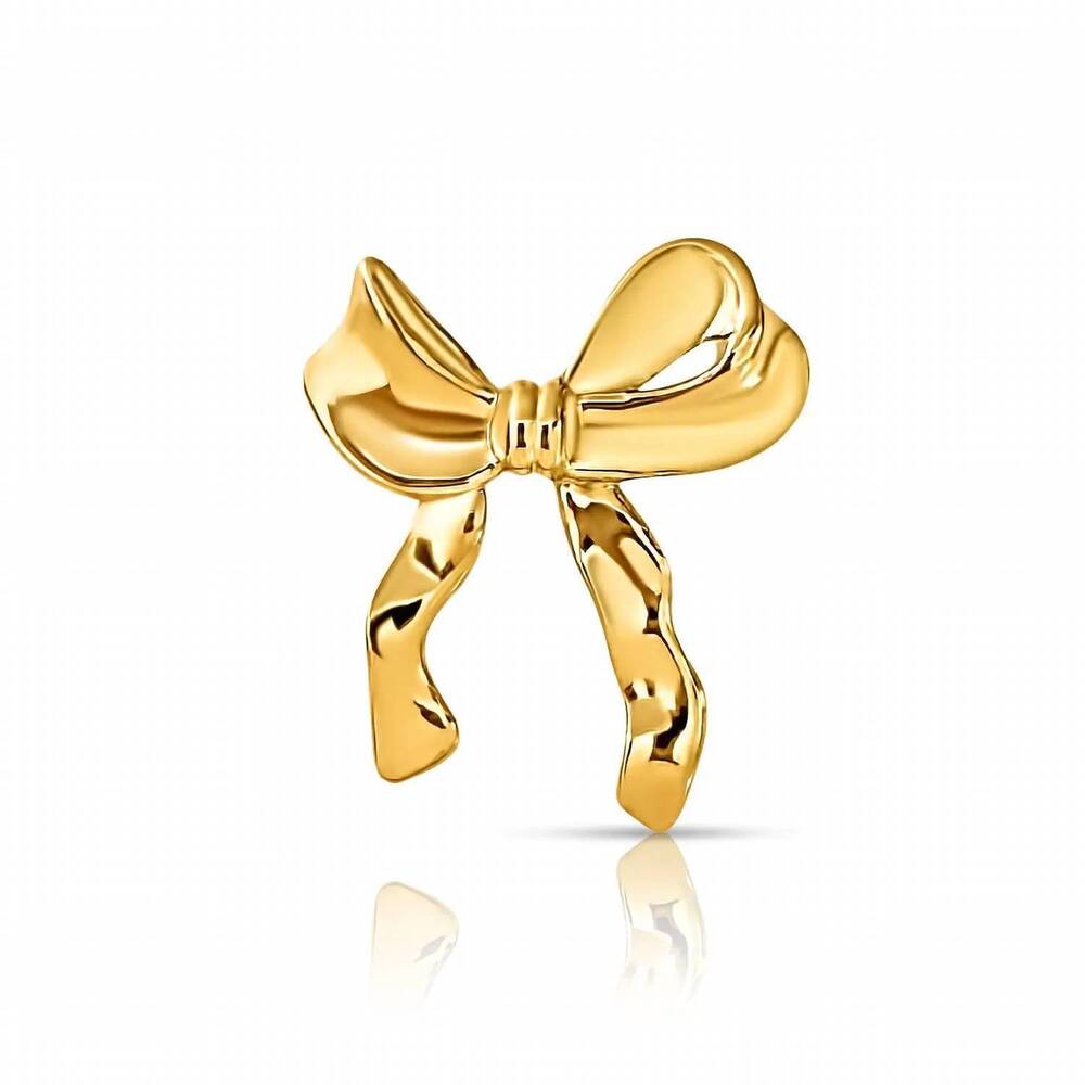 NEW ELLIE VAIL women's bow brooch in gold